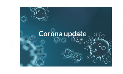 Update met betrekking tot Corona-virus